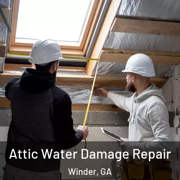  Attic Water Damage Repair Winder, GA