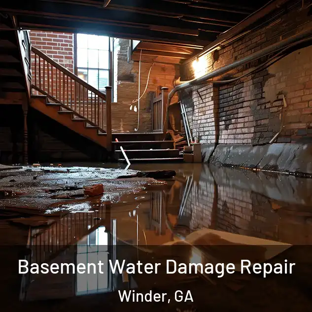  Basement Water Damage Repair Winder, GA