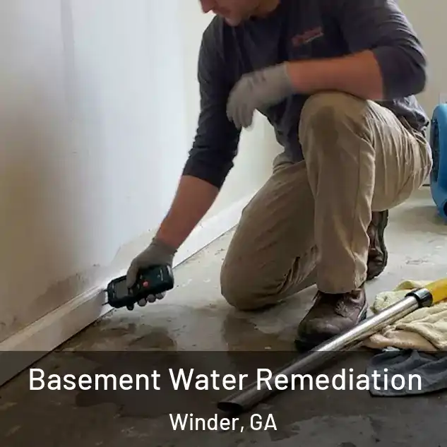  Basement Water Remediation Winder, GA