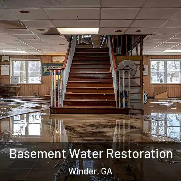  Basement Water Restoration Winder, GA