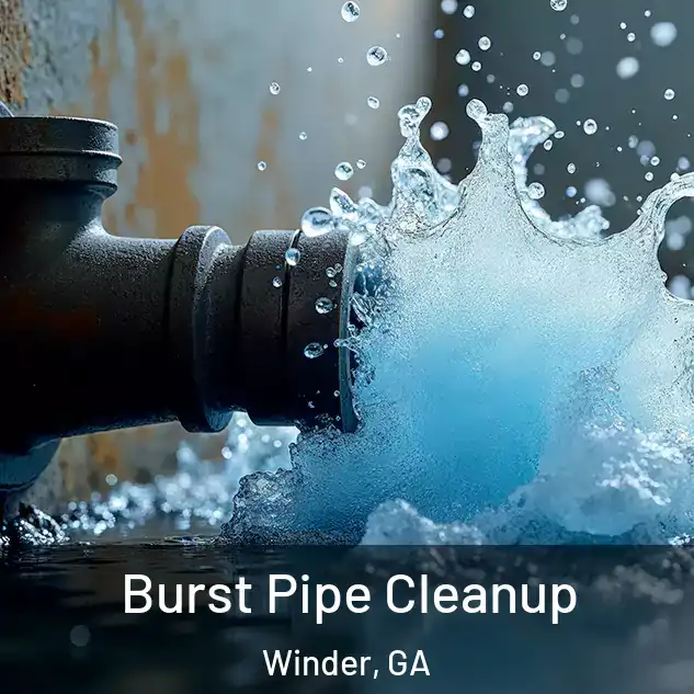  Burst Pipe Cleanup Winder, GA