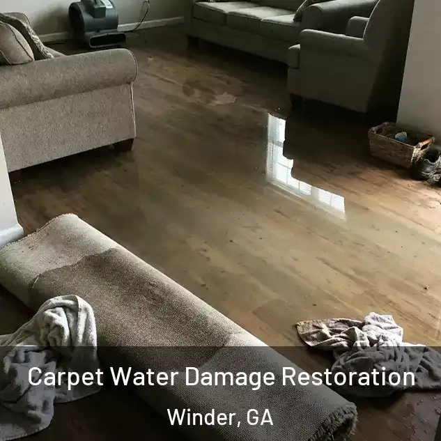  Carpet Water Damage Restoration Winder, GA