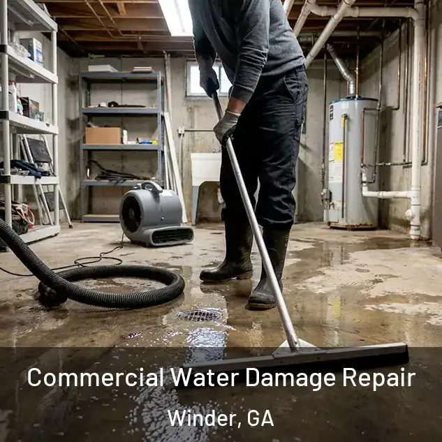  Commercial Water Damage Repair Winder, GA
