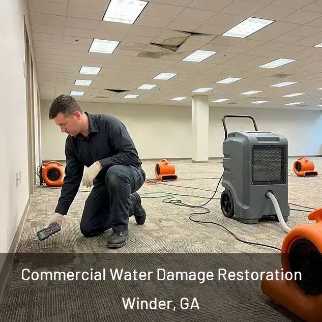  Commercial Water Damage Restoration Winder, GA