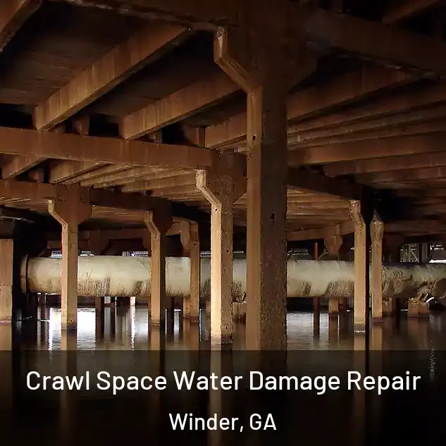 Crawl Space Water Damage Repair Winder, GA