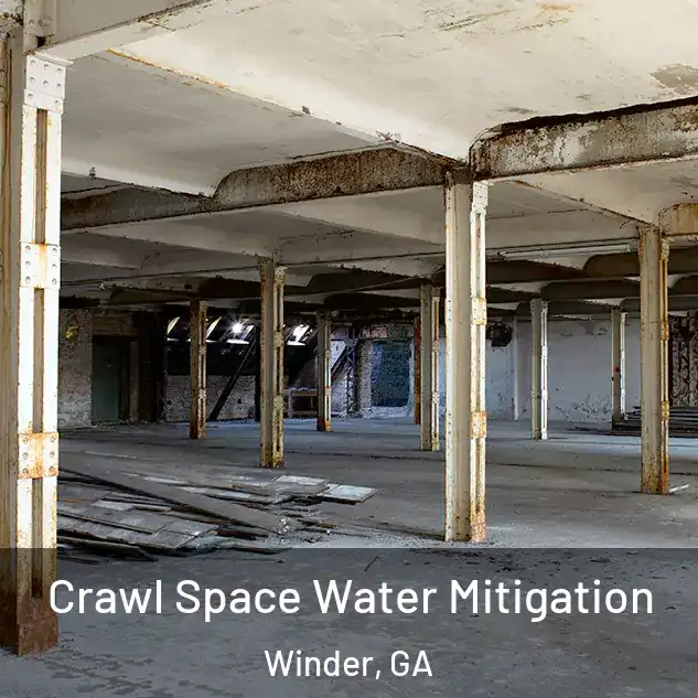  Crawl Space Water Mitigation Winder, GA