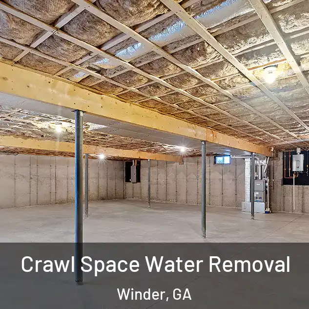  Crawl Space Water Removal Winder, GA
