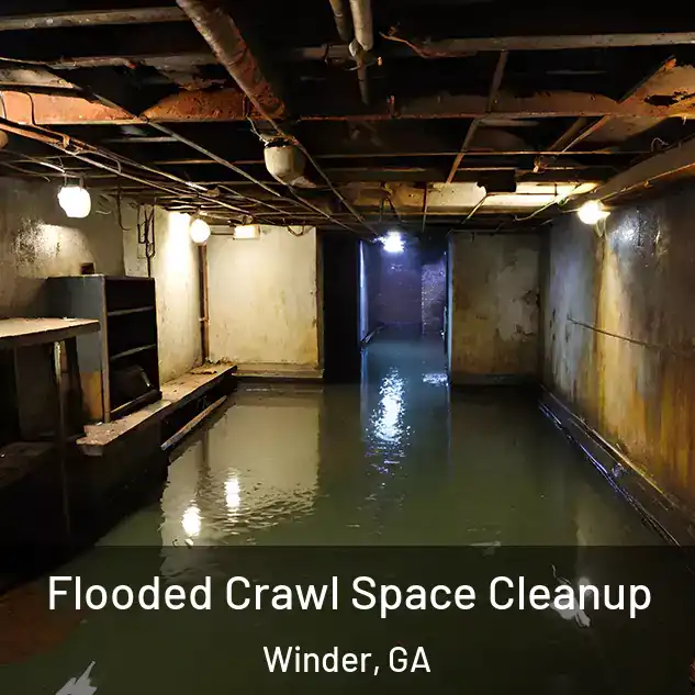  Flooded Crawl Space Cleanup Winder, GA