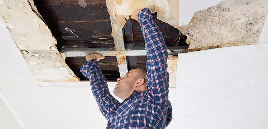 Attic Wood Rot Repair in Winder
