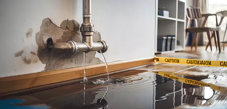 Burst Pipe Cleanup in Winder