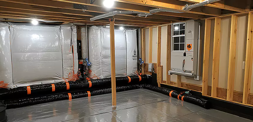 Crawl Space Humidity Control in Winder