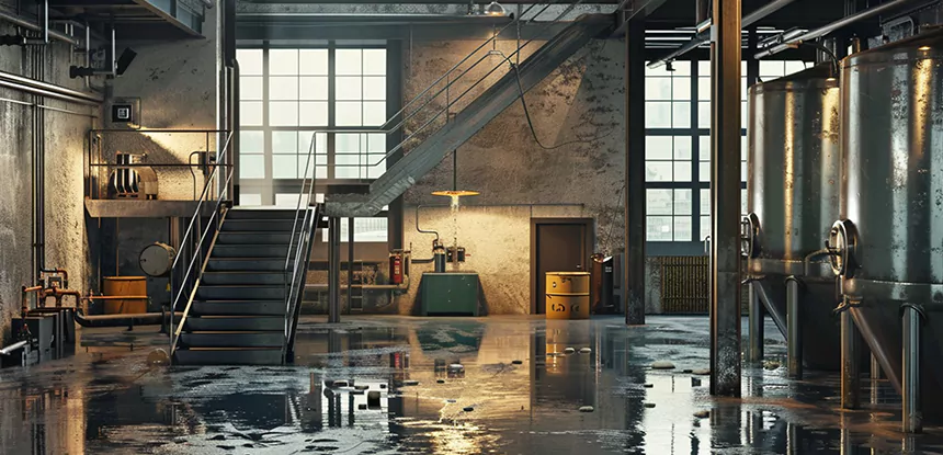 Emergency Industrial Cleanup in Winder