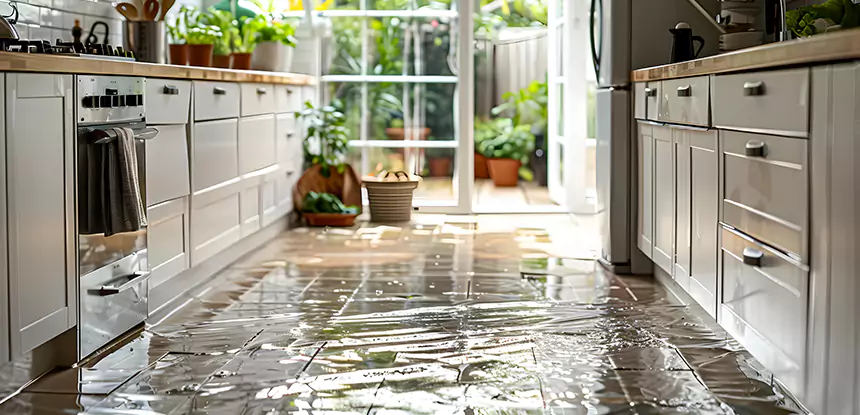 Kitchen Water Mitigation Services in Winder