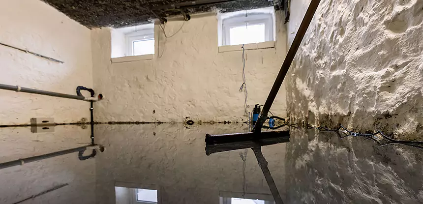 Basement Water Cleanup in Winder