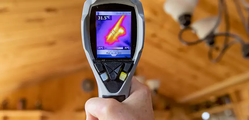 Infrared Camera Roof Leak Detection in Winder
