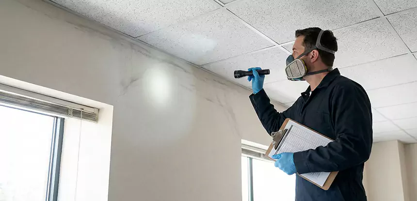 Ceiling Water Damage Inspection in Winder