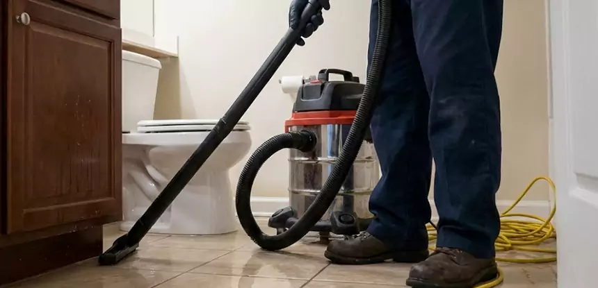Fix Bathroom Floor Water Damage Winder