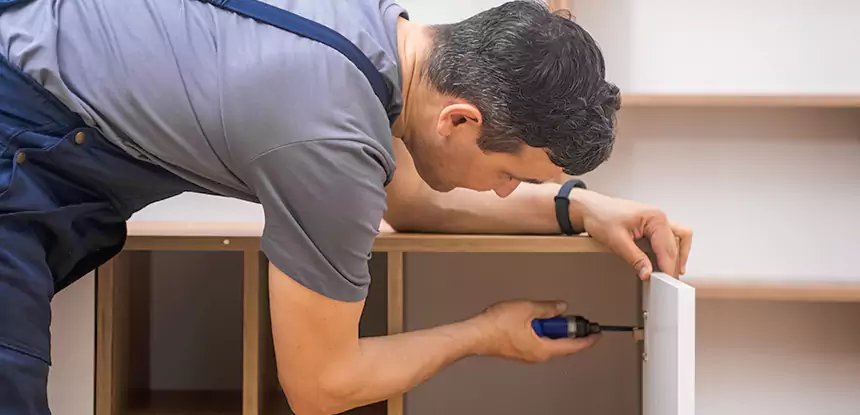 Water Damaged Cabinet Repair in Winder
