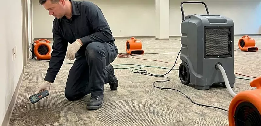 Drying Carpet Padding After Flood in Winder
