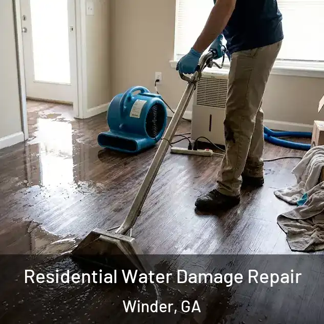  Residential Water Damage Repair Winder, GA