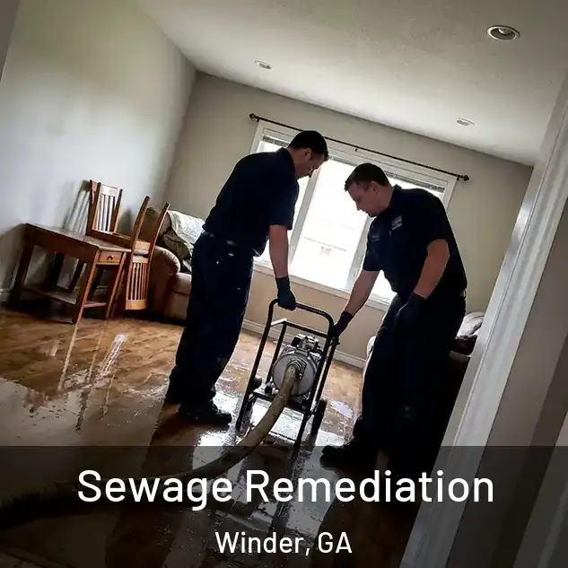  Sewage Remediation Winder, GA