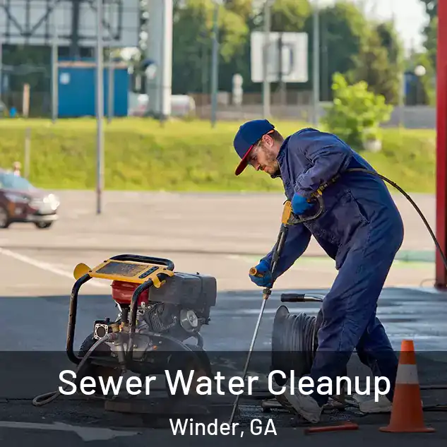  Sewer Water Cleanup Winder, GA